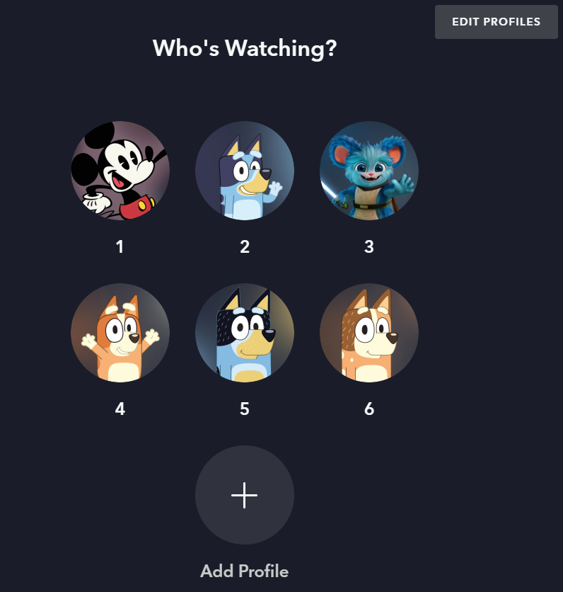 Disney+ profile pic