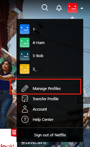 Manage Profile